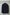 Navy blue suit jacket on a hanger against a light wall.